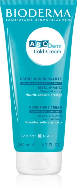 Bioderma ABC Derm Cold-Cream crema de corp nutritiva pentru copii 200 ml