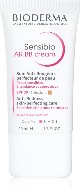 Bioderma Sensibio AR BB Cream crema BB SPF 30 culoare Light 40 ml