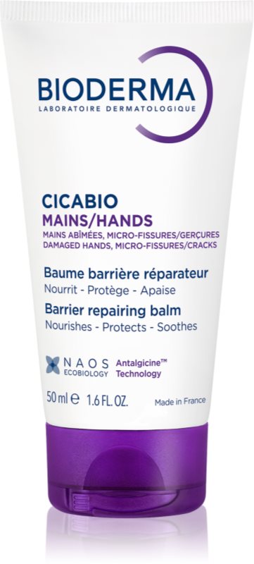 Bioderma Cicabio Mains Cremă de mâini regeneratoare 50 ml