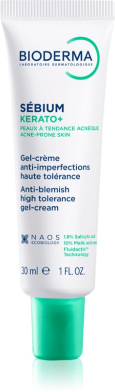 Bioderma Sébium Kerato+ crema gel impotriva imperfectiunilor pielii cauzate de acnee 30 ml