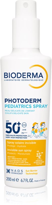 Bioderma Photoderm Pediatrics spray pentru protectie solara pentru copii SPF 50+ 200 ml