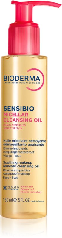 Bioderma Sensibio Micellar Cleansing Oil ulei pentru indepartarea machiajului Ulei de curățare 150 ml