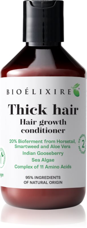 Bioélixire Thick Hair balsam pentru întărirea și creșterea părului 300 ml