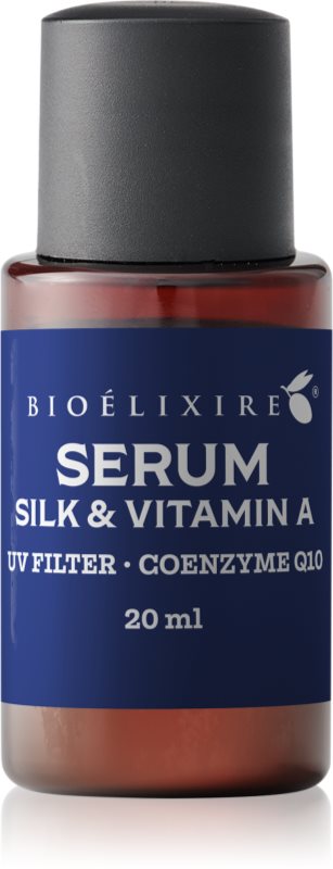 Bioélixire Serum Silk & Vitamin A ser nutritiv cu efect de regenerare cu filtru UV 20 ml
