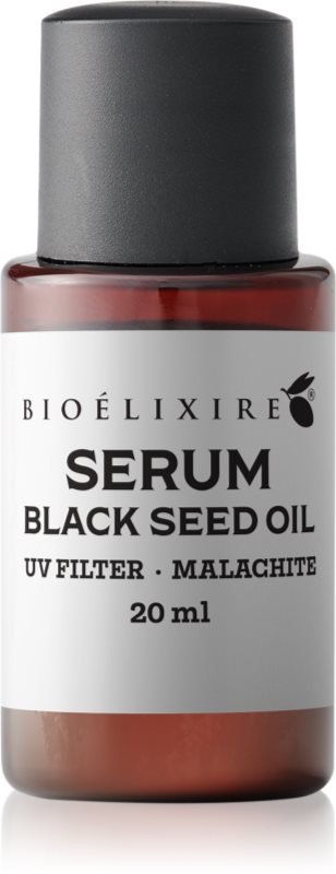 Bioélixire Serum Black Seed Oil ser pentru parul deteriorat si fragil cu filtru UV 20 ml