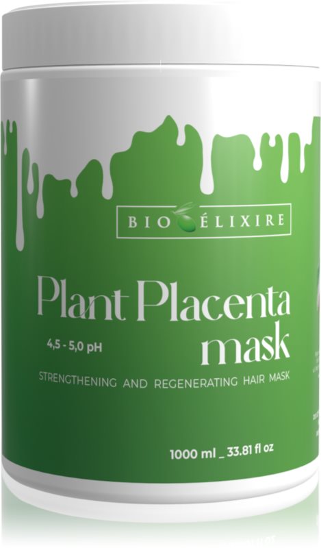 Bioélixire Plant Placenta Mask masca pentru regenerare pentru intarirea parului 1000 ml