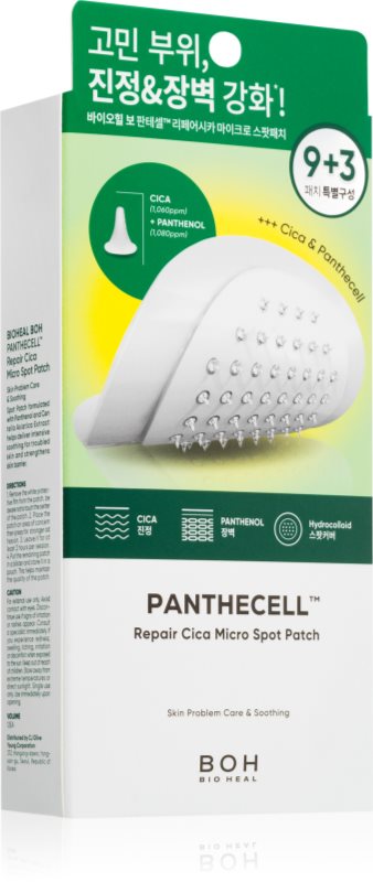 BIOHEAL BOH Panthecell Repair Cica Micro Spot Patch plasturi pentru piele problematică 12 buc