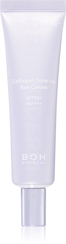 BIOHEAL BOH Probioderm Collagen Tone Up Sun Cream crema de soare pentru fata cu colagen SPF 50+ 50 ml