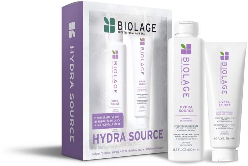 Biolage Essentials HydraSource set cadou pentru par uscat