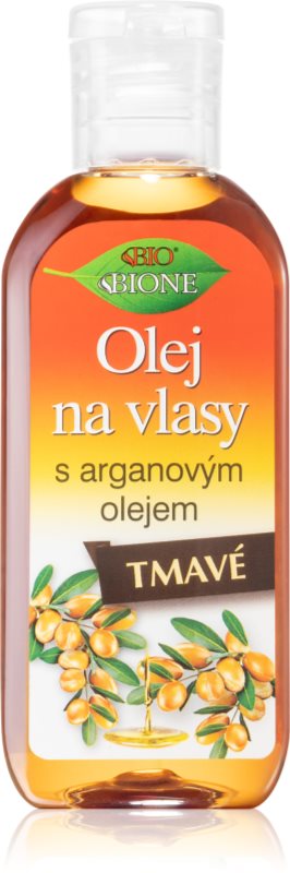 Bione Cosmetics Keratin + Argan ulei pentru nuante intunecate ale parului 80 ml