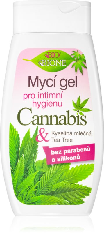 Bione Cosmetics Cannabis gel pentru igiena intima 260 ml