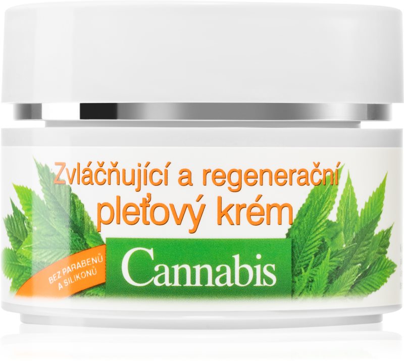 Bione Cosmetics Cannabis crema de fata regeneratoare 51 ml
