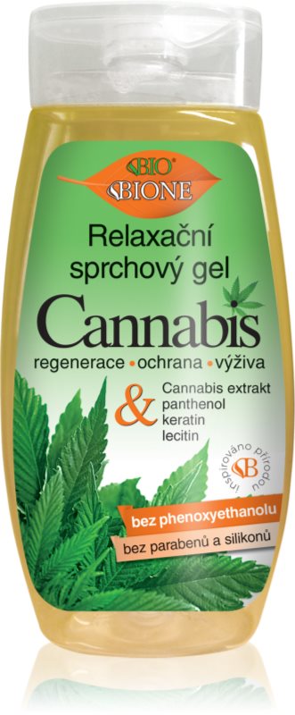 Bione Cosmetics Cannabis gel de dus reconfortant 260 ml