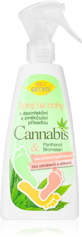 Bione Cosmetics Cannabis deodorant pentru picioare 260 ml