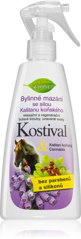 Bione Cosmetics Cannabis Comfrey unguent din canepa muschii si articulatiile 260 ml