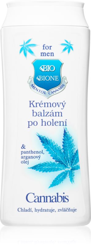 Bione Cosmetics Men Cannabis balsam crema after shave 200 ml