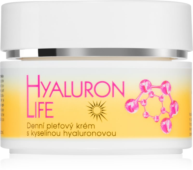 Bione Cosmetics Hyaluron Life crema de fata zi cu acid hialuronic 51 ml
