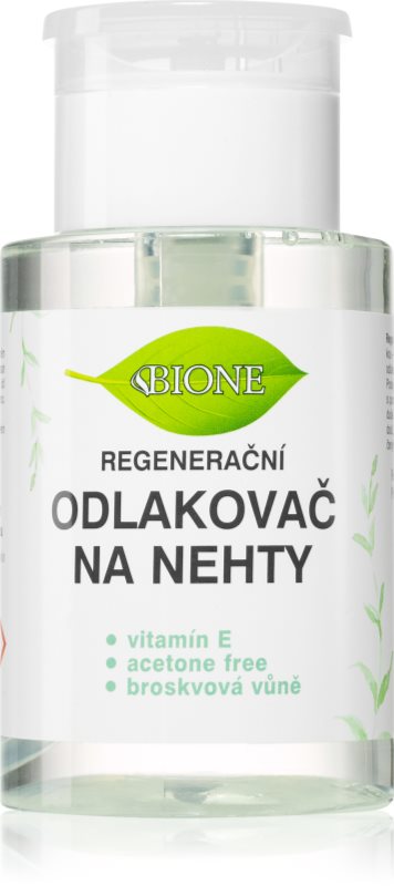 Bione Cosmetics Nail Polish Remover dizolvant pentru oja 180 ml
