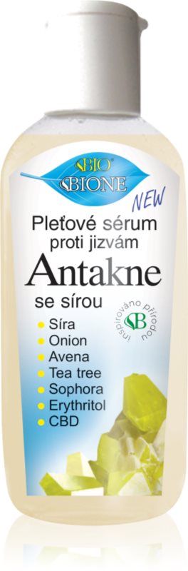 Bione Cosmetics Antakne ser pentru regenerarea pielii care sufera de cicatrici cu sulf 82 ml