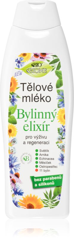 Bione Cosmetics Herbal Elixir lapte de corp 500 ml