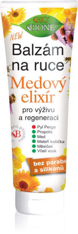 Bione Cosmetics Honey Elixir balsam de maini 205 ml