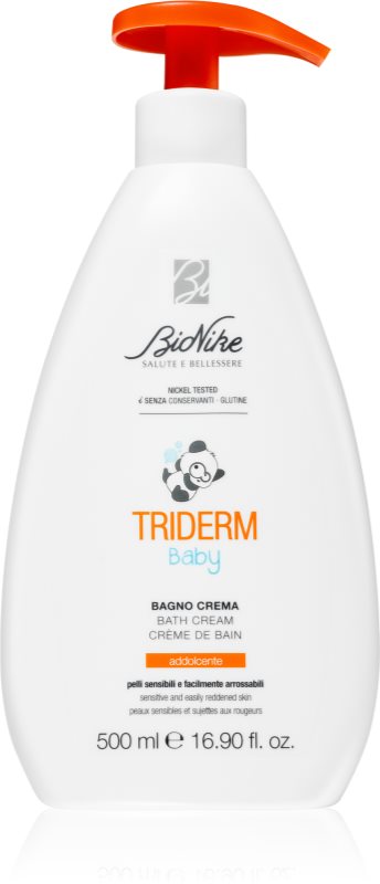 BioNike Triderm Baby cremă de îngrijire pentru spălare 500 ml