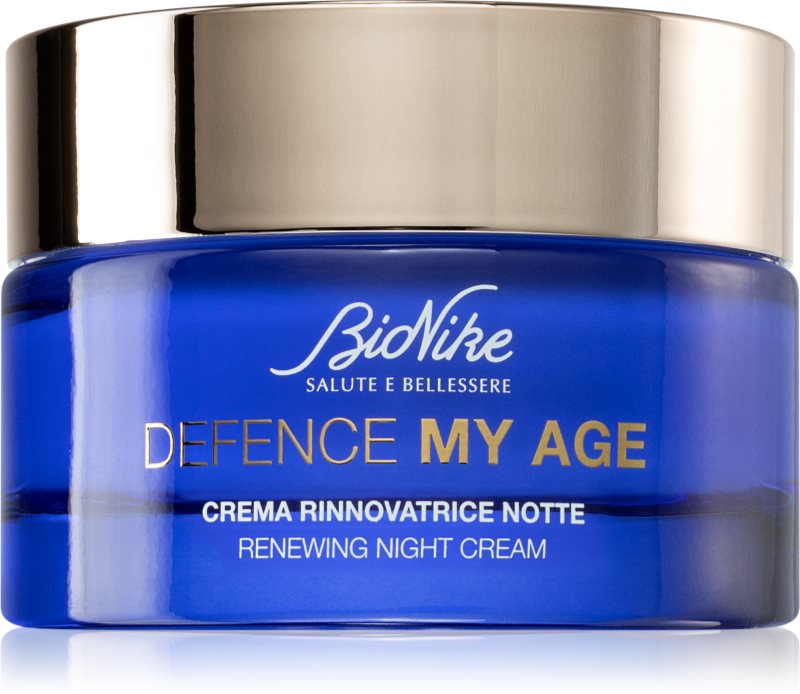 BioNike Defence My Age cremă de noapte anti-îmbătrânire pentru toate tipurile de ten 50 ml