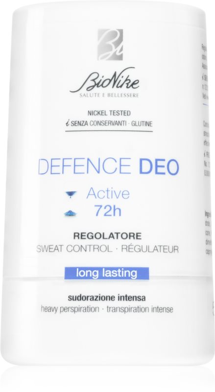 BioNike Defence Deo Deodorant roll-on impotriva transpiratiei excesive 72h 50 ml