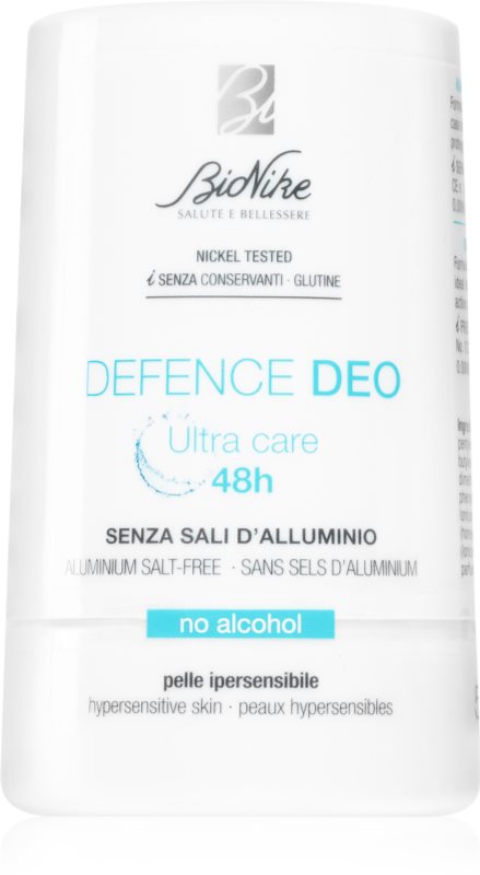 BioNike Defence Deo deodorant roll-on fără săruri de aluminiu pentru piele sensibila 48h 50 ml