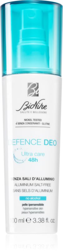 BioNike Defence Deo Deo cu atomizor pentru piele sensibila 48h 100 ml