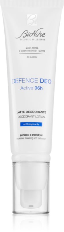 BioNike Defence Deo crema antiperspirantă pentru a reduce transpirația pentru brațe, picioare și corp 50 ml