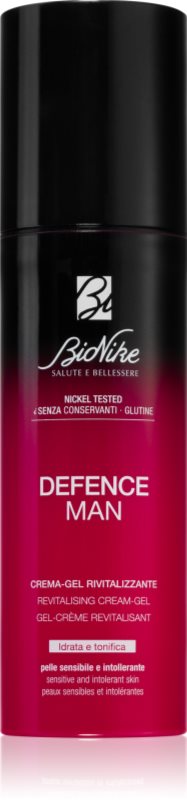 BioNike Defence Man gel crema energizanta pentru piele sensibila si intoleranta 50 ml