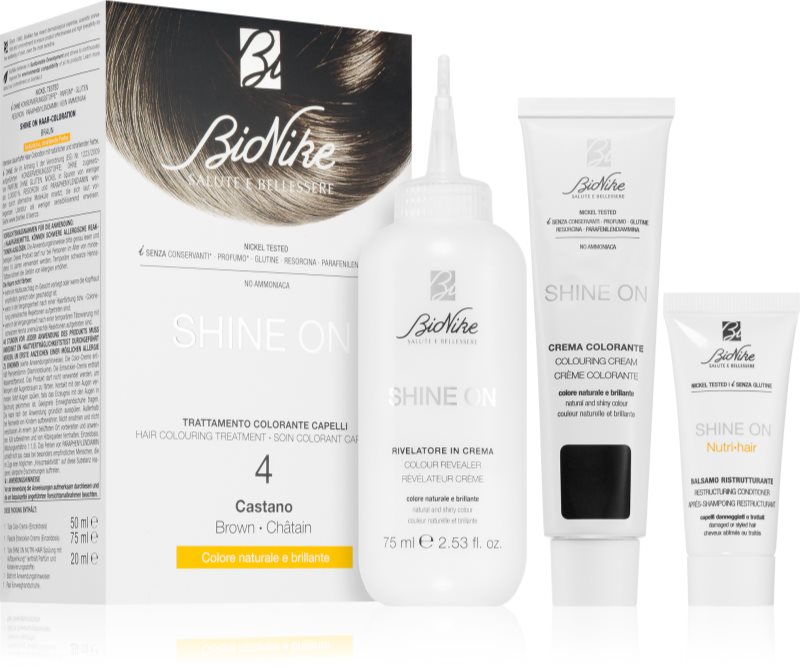 BioNike SHINE ON Culoare permanenta pentru par