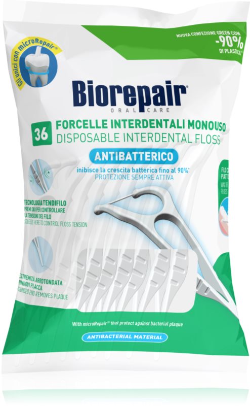Biorepair Oral Care Pro suport pentru ata dentara de unică folosință 36 buc