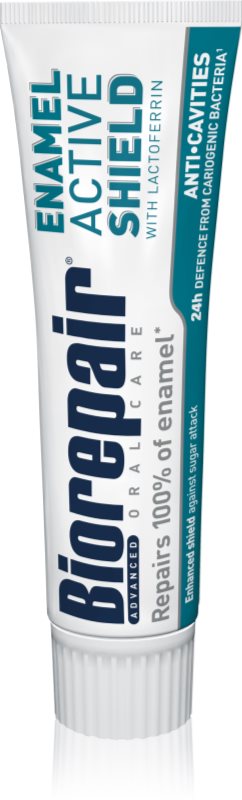 Biorepair Advanced Active Shield pasta de dinti anti-placa bacteriana si gingii sănătoase 75 ml