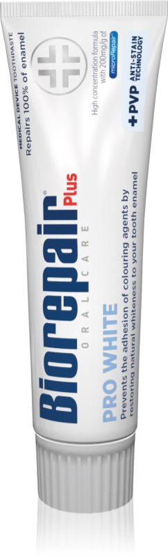 Biorepair Plus Pro White pasta de dinti pentru albire 75 ml
