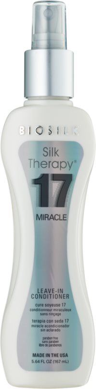 Biosilk Silk Therapy Miracle 17 balsam sub forma de spray pentru toate tipurile de păr 167 ml