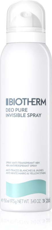 Biotherm Deo Pure Invisible Spray spray anti-perspirant cu o eficienta de 48 h 150 ml