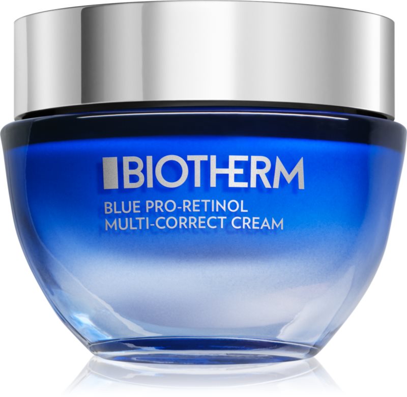 Biotherm Blue Pro-Retinol Multi Correct Cream cremă multi corectoare anti-îmbătrânire cu retinol pentru femei 50 ml