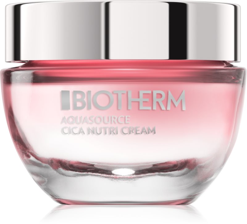 Biotherm Aquasource Cica Nutri Cream produs hrănitor pentru ten uscat sensibil si foarte uscat