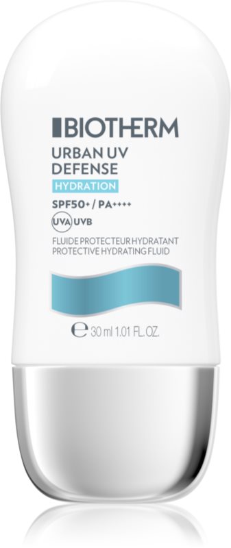 Biotherm Urban UV Defense Protective Hydrating Fluid SPF50+ crema de fata hidratanta cu SPF pentru femei 30x1 ml