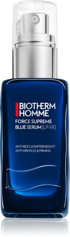 Biotherm Homme Force Supreme Blue Serum [LP-XR] ser pentru contur cu retinol pentru bărbați 60 ml