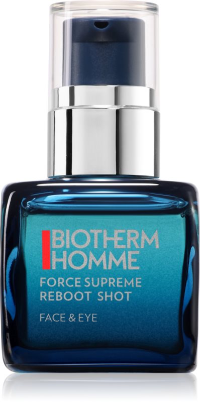 Biotherm Homme Force Supreme Reboot Shot ser cu vitamina C pentru bărbați 30 ml