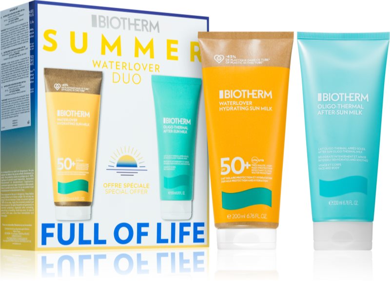 Biotherm Waterlover Sun Milk set cadou unisex