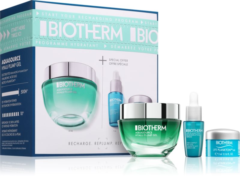 Biotherm Aquasource Hyalu Plump Gel set cadou pentru femei