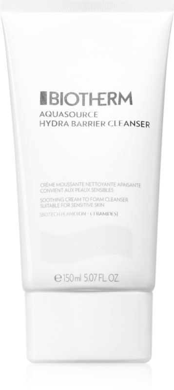 Biotherm Aquasource Hydra Barrier Cleanser gel de curatare facial 150 ml