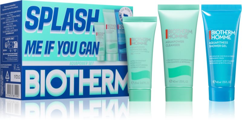 Biotherm Homme Aquapower Advanced Gel set cadou pentru bărbați