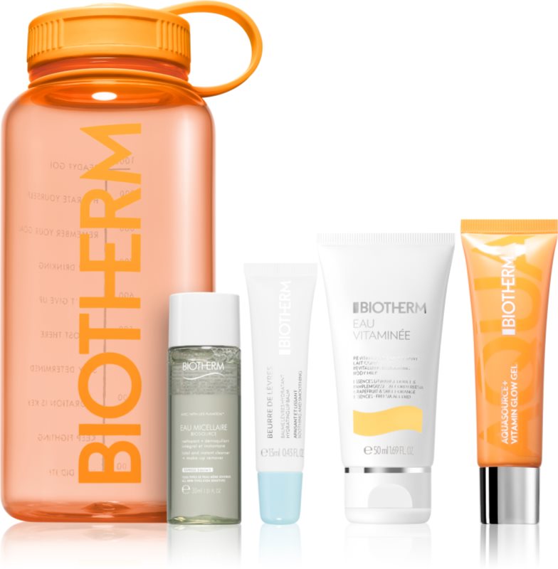Biotherm Aquasource Vitamin Glow Gel set cadou