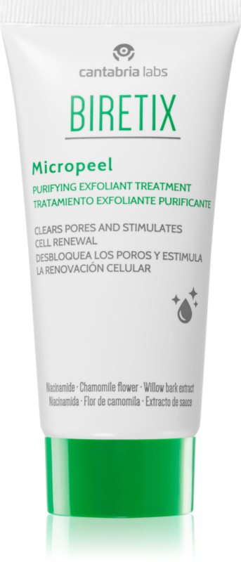 Biretix MIcropeel gel exfoliant pentru curatare profunda 50 ml