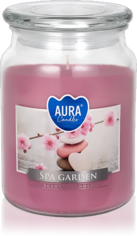 BISPOL Spa Garden lumânare parfumată 500 g